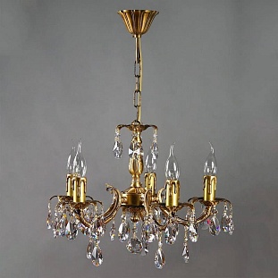 Люстра подвесная AMBIENTE Benisa 2226/5 AB Tear Drop